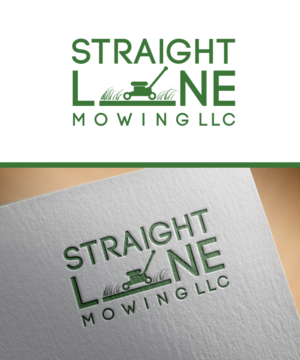 Logo Design by Giuro for Straight Line Mowing LLC | Design: #7334162