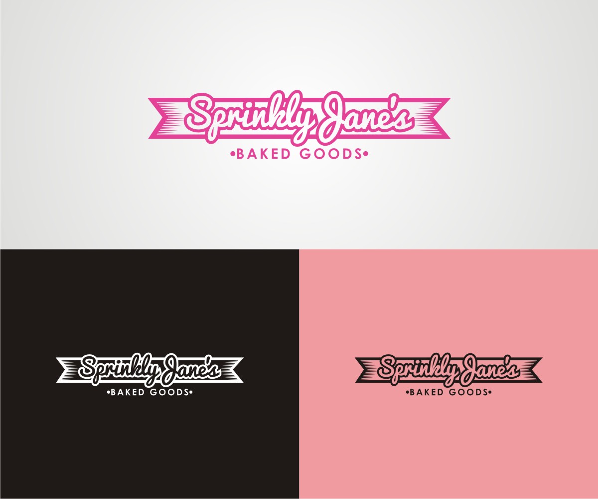 Logo Design by PixelPointDC for Sprinkly Jane's | Design #7819097