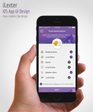 Diseño de aplicación (App) por iLexter para este proyecto | Diseño: #7406360