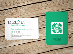 Business Card Design by HYPdesign for Azara Healthcare  | Design: #1848950