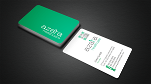 Business Card Design by Sarah Mathews for Azara Healthcare  | Design: #1848337