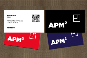 Business Card Design by masher for apm2 | Design: #1855416