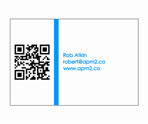 Business Card Design by Jos for apm2 | Design: #1889084