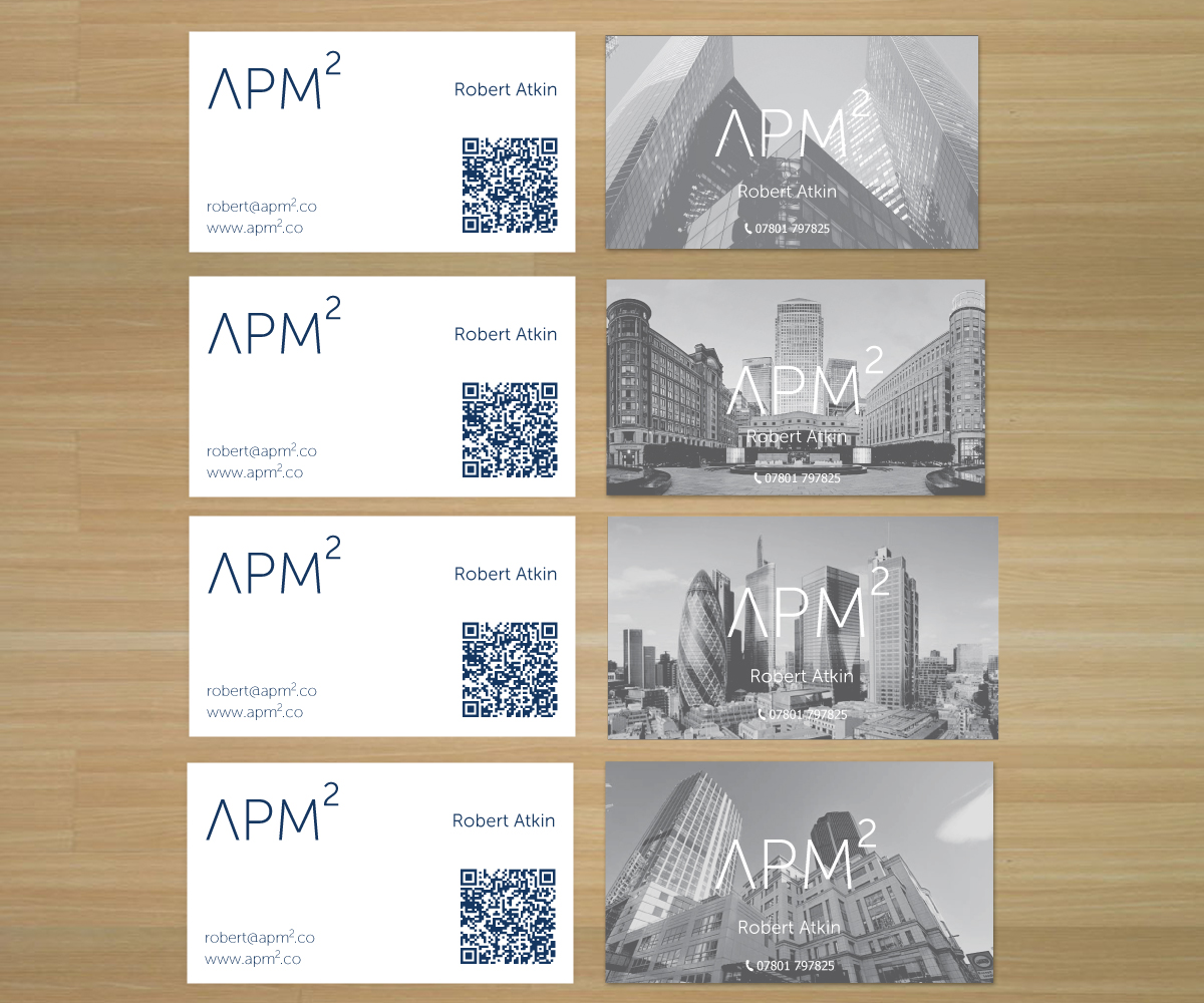 Business Card Design by Viktorijan for apm2 | Design #2007288