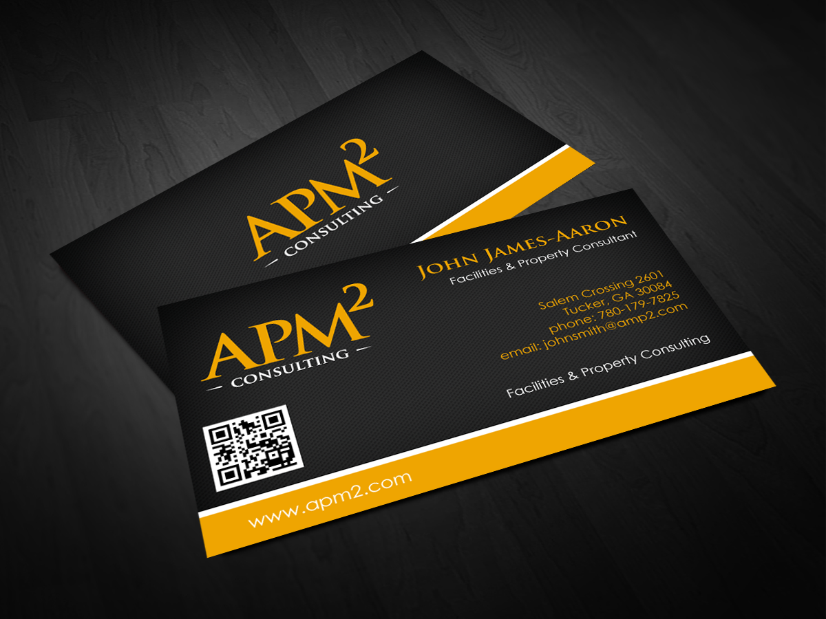 Business Card Design by ArtCrowd™ for apm2 | Design #1856397