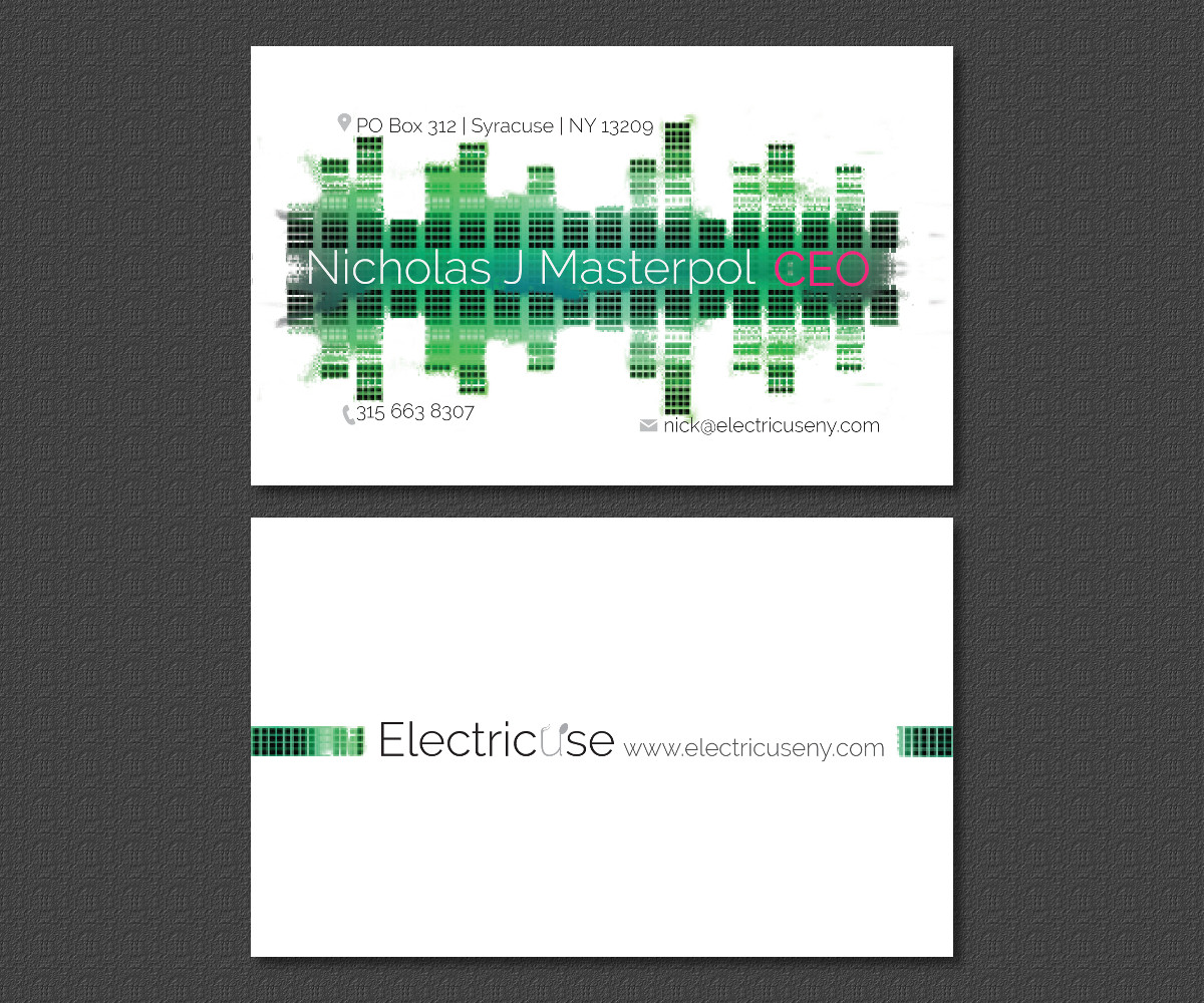 Design de Carte de Visite par Carien pour Electricuse LLC | Design #1897485