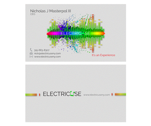 Business Card Design by Carien for Electricuse LLC | Design: #1927824