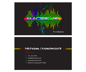 Business Card Design by Carien for Electricuse LLC | Design: #1981675