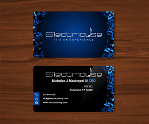 Business Card Design by FutureDesigne for Electricuse LLC | Design: #1888030