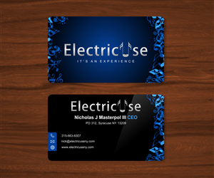 Business Card Design by FutureDesigne for Electricuse LLC | Design: #1890263