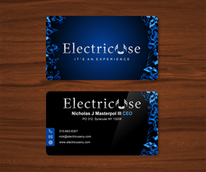 Business Card Design by FutureDesigne for Electricuse LLC | Design: #1893805