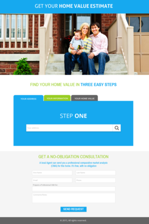 Landing Page Design by CreativeTrick for FountainheadME.com | Design: #7333250