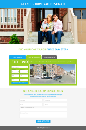 Landing Page Design by CreativeTrick