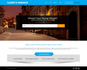 Landing Page Design by Kingdom Vision for FountainheadME.com | Design: #7324784