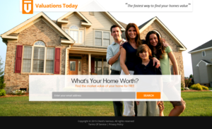 Landing page graphical layout. | Diseño de Página de Aterrizaje por Kingdom Vision