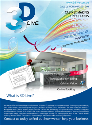 Flyer-Design von uk für 3D Live Pty Ltd | Design: #1893856