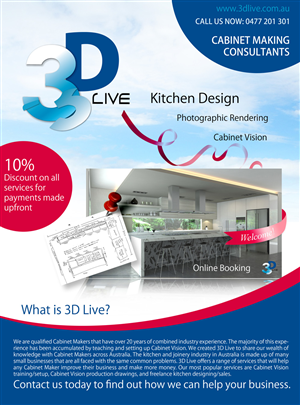 Design de Flyer par uk pour 3D Live Pty Ltd | Design #1893926