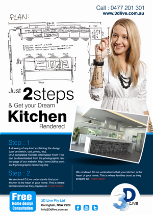 Flyer-Design von rkailas für 3D Live Pty Ltd | Design: #1876312