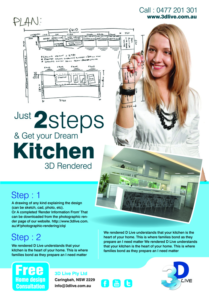 Flyer-Design von rkailas für 3D Live Pty Ltd | Design #1877816