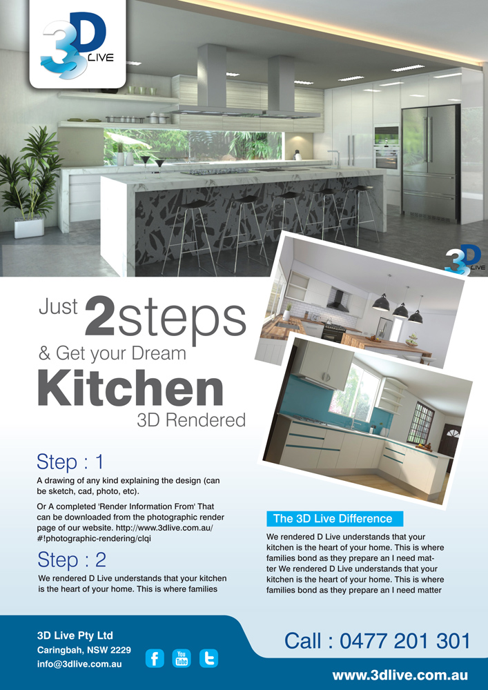 Flyer-Design von rkailas für 3D Live Pty Ltd | Design #1877844