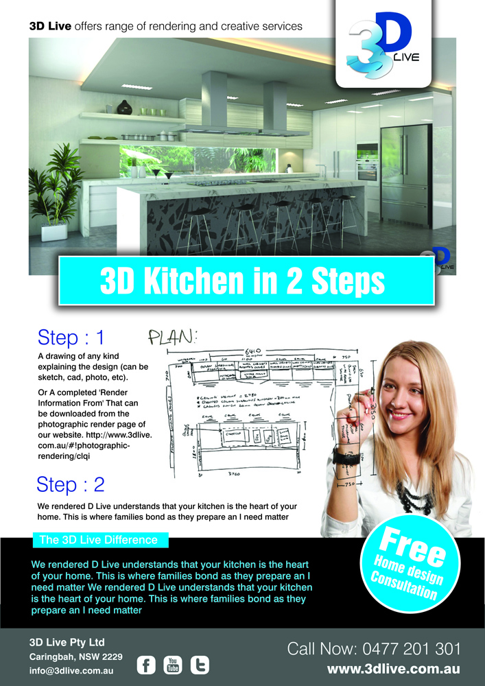 Flyer-Design von rkailas für 3D Live Pty Ltd | Design #1877925