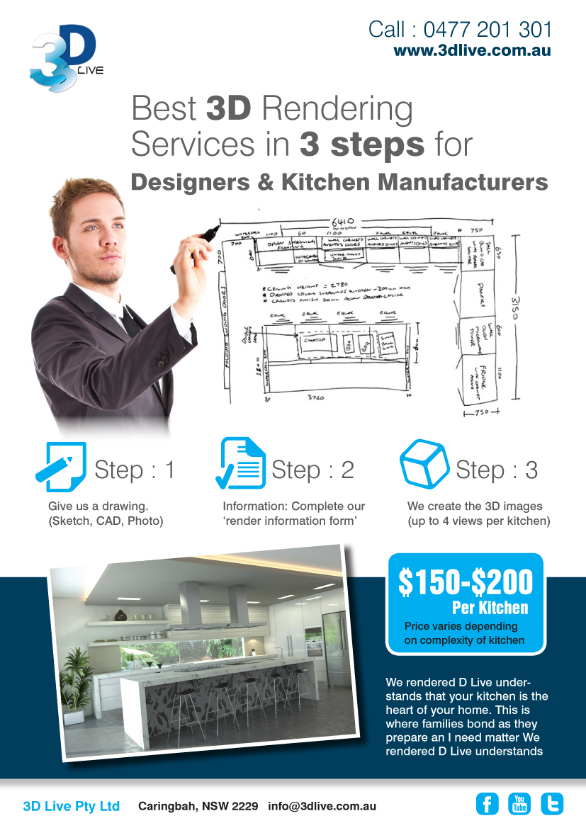 Flyer-Design von rkailas für 3D Live Pty Ltd | Design #1885163