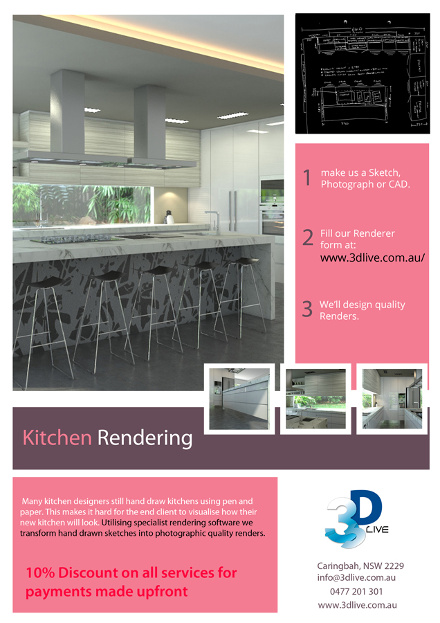 Flyer-Design von Hammad Siddiqui für 3D Live Pty Ltd | Design #1863221