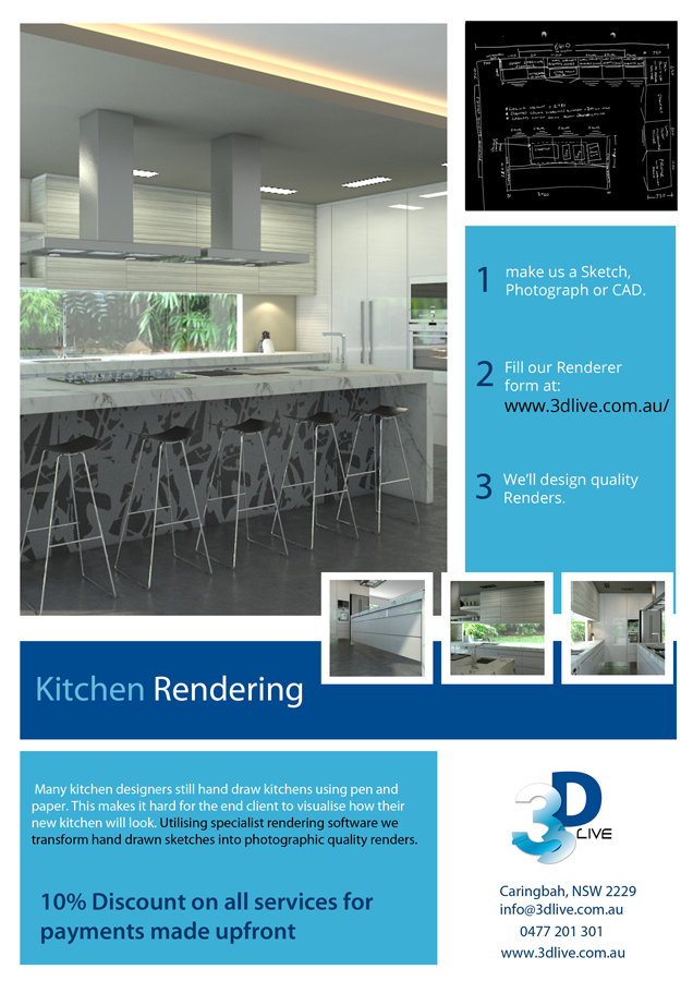 Flyer-Design von Hammad Siddiqui für 3D Live Pty Ltd | Design #1865816