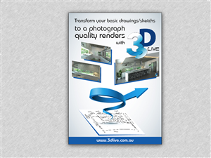 Flyer-Design von Alaya für 3D Live Pty Ltd | Design: #1859849