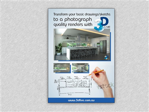 Flyer-Design von Alaya für 3D Live Pty Ltd | Design: #1861578