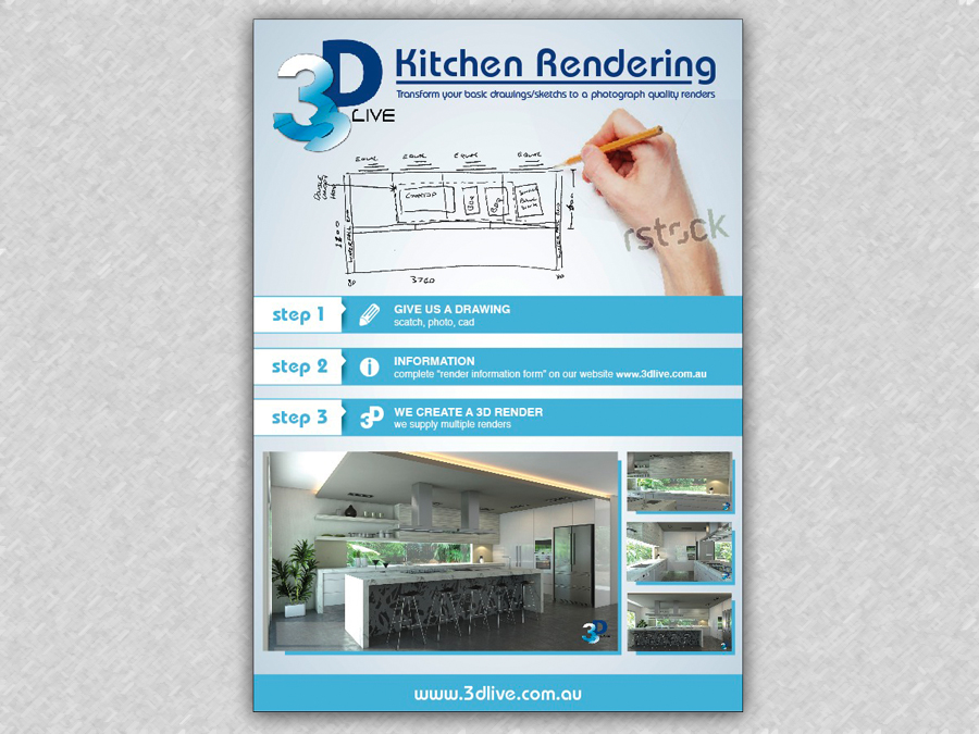 Flyer-Design von Alaya für 3D Live Pty Ltd | Design #1863798