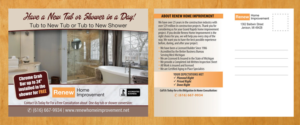 Design de Carte Postale par Venus L. Penaflor pour Renew Home Improvement | Design : #7330159