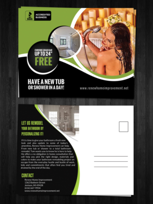 Design de Carte Postale par debdesign pour Renew Home Improvement | Design : #7332610