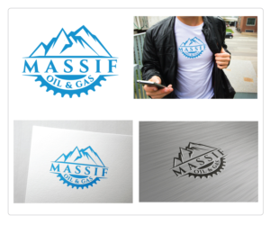Massif Oil & Gas | Diseño de Logo por Ena