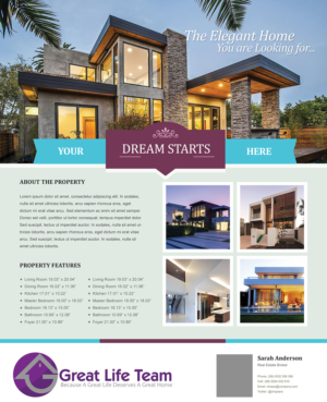 Flyer Design by prithvilal for Bowline Realty | Design: #7385522