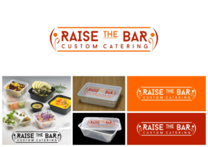 Logo Design by Amduat Design for Raise the Bar custom catering | Design: #7333718
