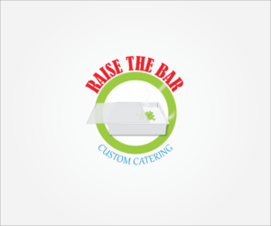Logo Design by timelesslogos for Raise the Bar custom catering | Design: #7334814