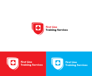 Logo Design by D'GreatImagination for First Line Training Service Ltd | Design: #7408050