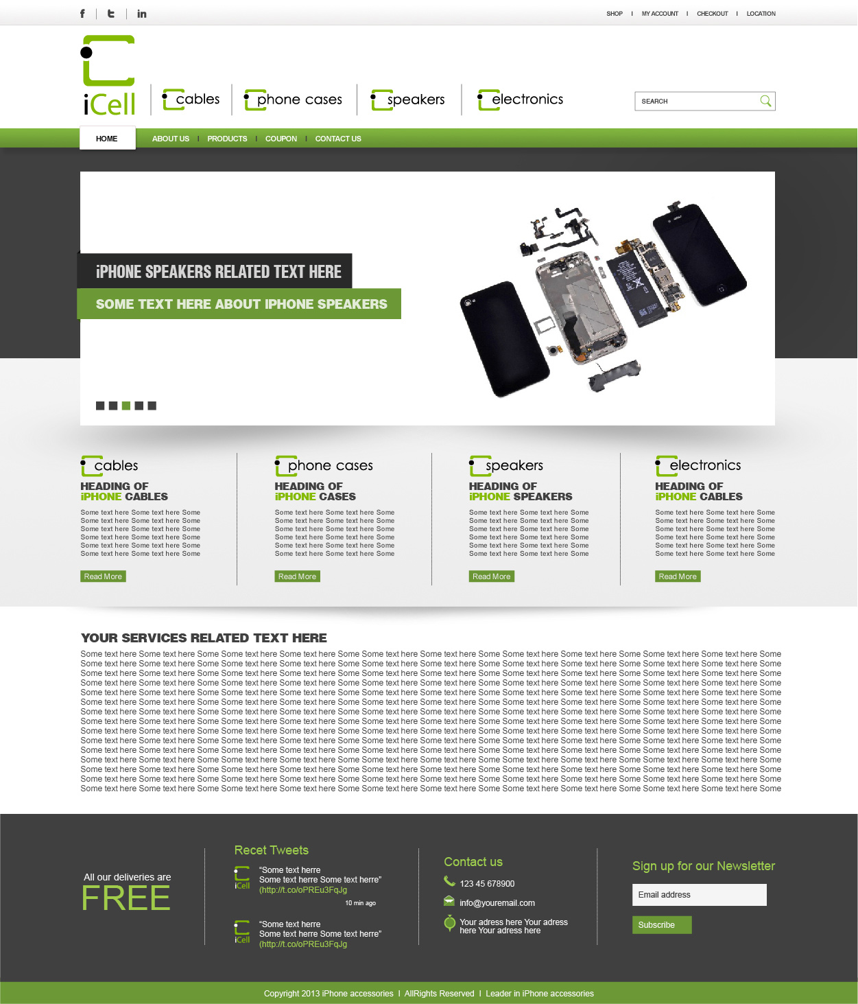 Web Design by tahir for 1 Source Products | Design #1867024