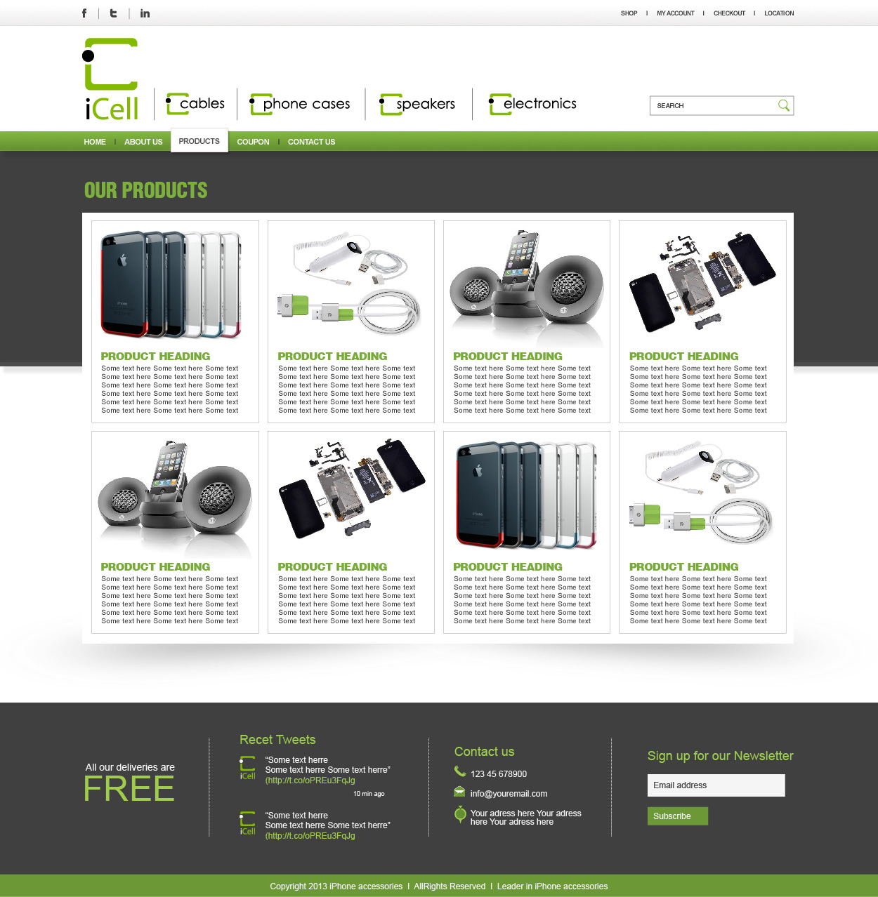 Web Design by tahir for 1 Source Products | Design #1867032