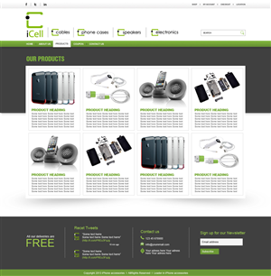 Web Design by tahir for 1 Source Products | Design: #1867032