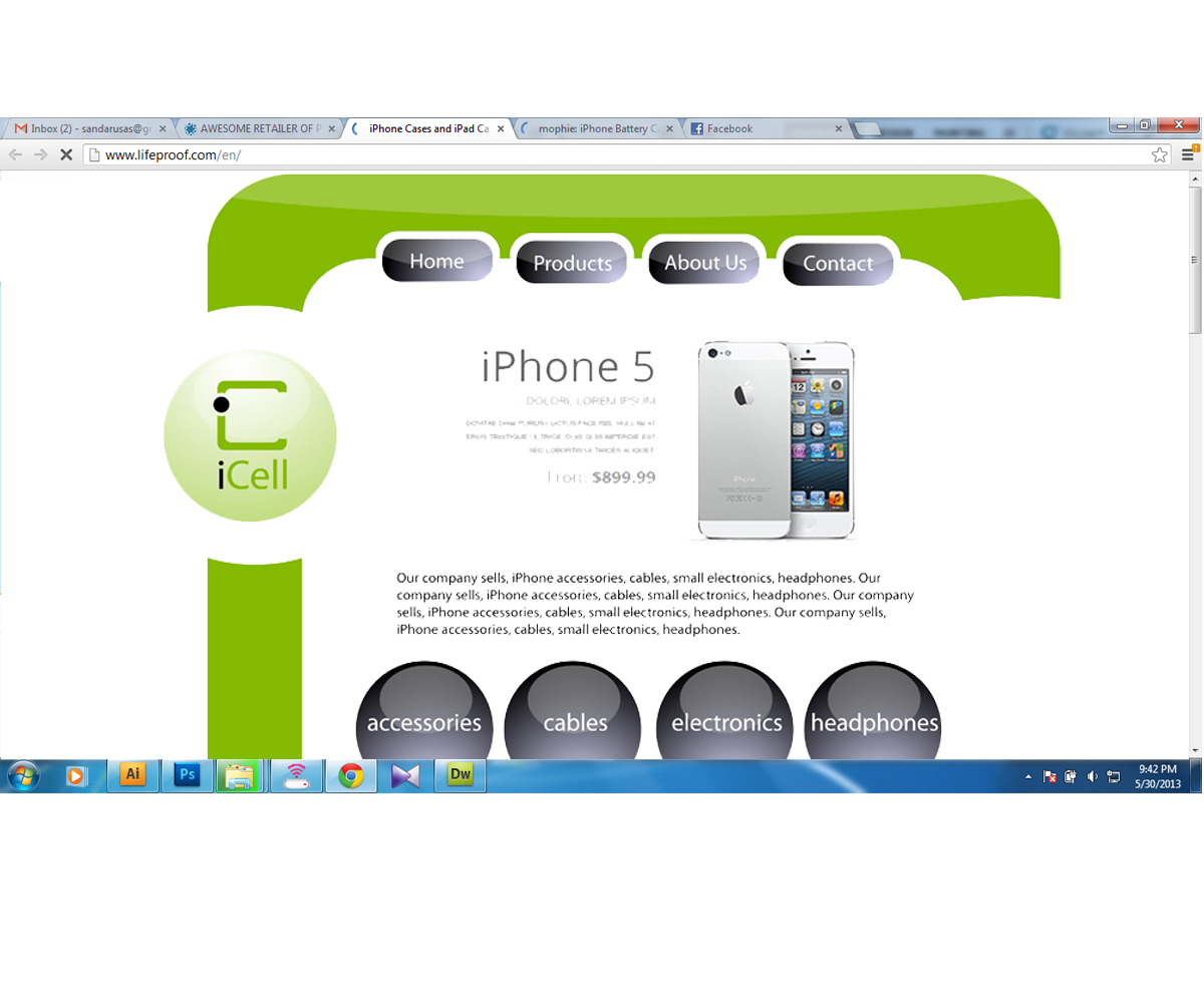 Web Design by Sandaru for 1 Source Products | Design #1873155