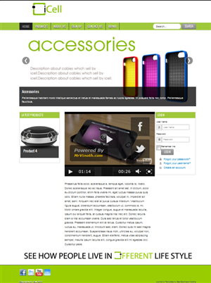 Web Design by Sandaru for 1 Source Products | Design: #1938152