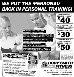 Logo Design by bobmessinger for BodySmith Fitness | Design: #1863735