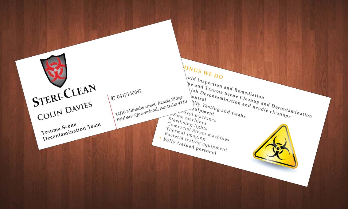 Visitenkarten-Design von Sbss für Allgon Pest Control | Design #1851543