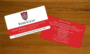 Visitenkarten-Design von Sbss für Allgon Pest Control | Design: #1851549