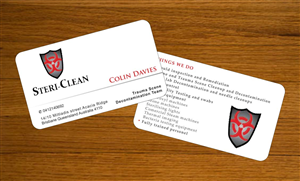 Visitenkarten-Design von Sbss für Allgon Pest Control | Design: #1851557