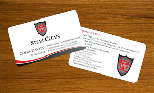 Visitenkarten-Design von Sbss für Allgon Pest Control | Design: #1851582