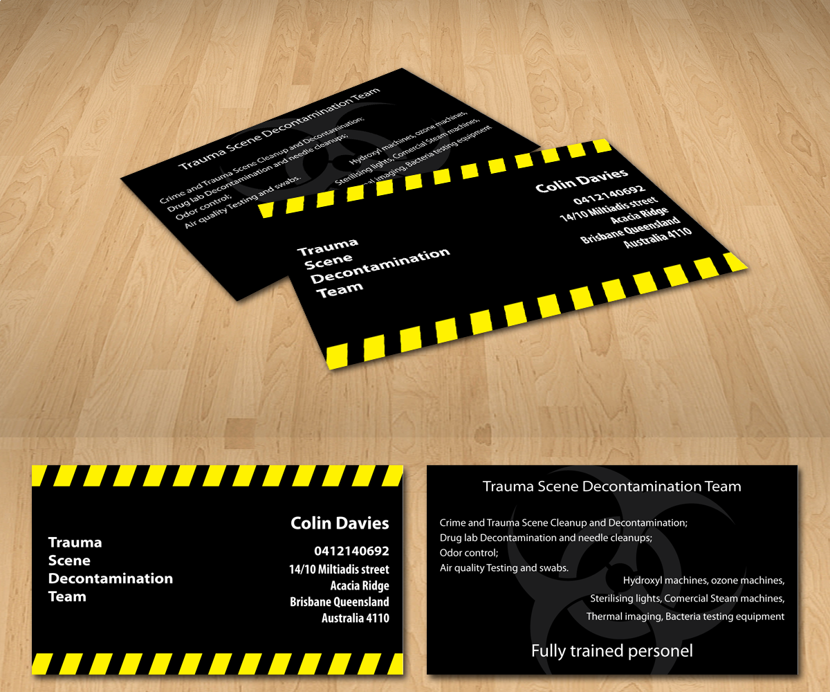 Diseño de Tarjeta de Presentación por Radu Borzea para Allgon Pest Control | Diseño #1854048