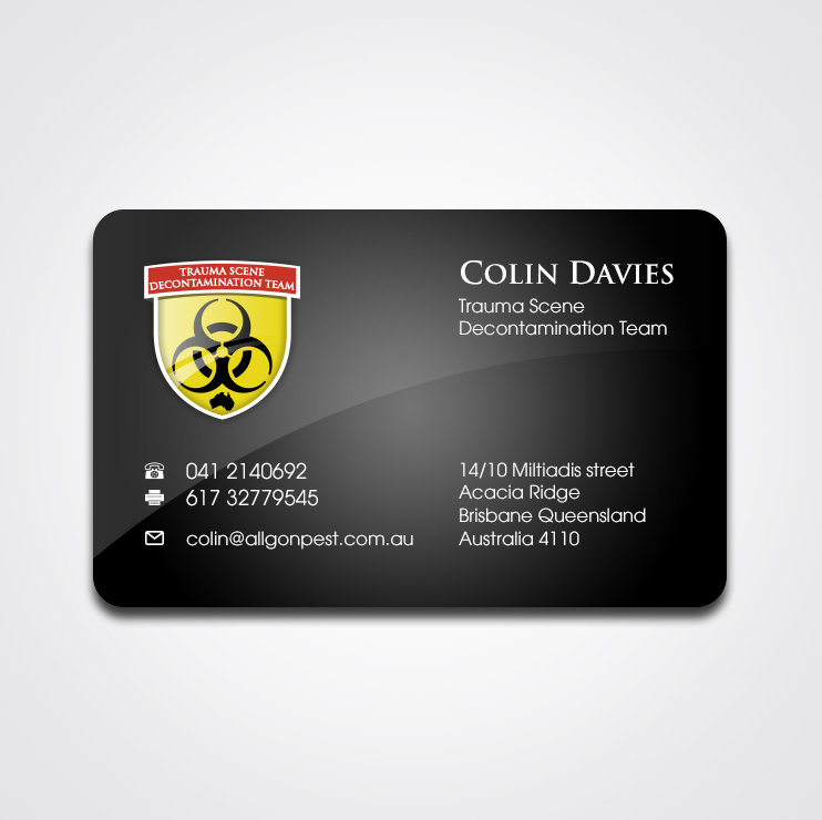 Design de Carte de Visite par studio-sfp.com pour Allgon Pest Control | Design #1847272